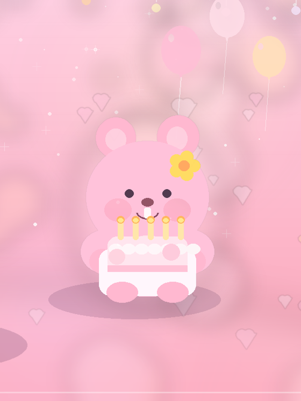 生日主题竖版封面